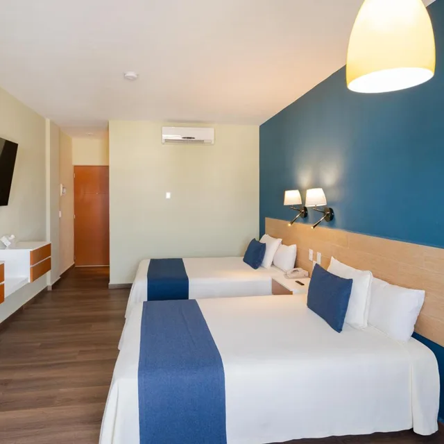 غرفة بسرير مزدوج، Oceano Palace Beach Hotel 8/10