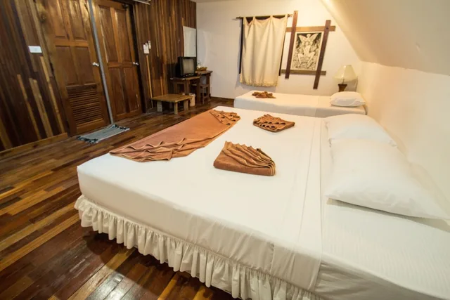 غرفة عائلية بثلاثة أسرّة، Tropical Garden Bungalow 2/3