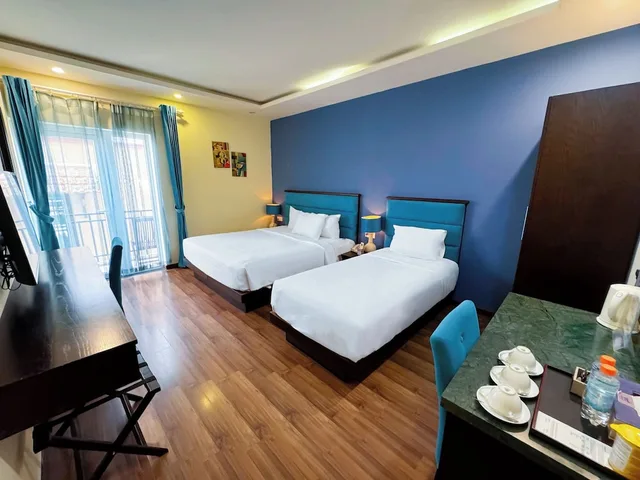 غرفة سوبيريور ثلاثية بسرير كوين وسرير فردي، TTC Hotel Hoi An 3/10