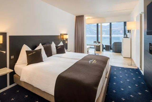 جناح جونيور بإطلالة على البحيرة، Seehotel Pilatus 2/3