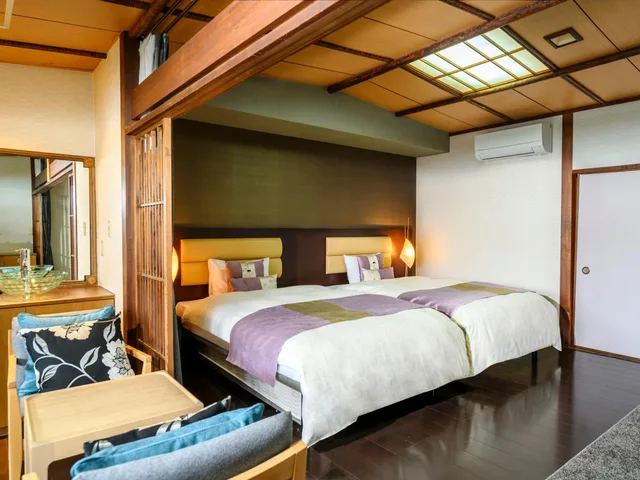 Deluxe, Twin Beds, Ocean View, Outdoor Bath، KATSUURA GYOEN 2/4
