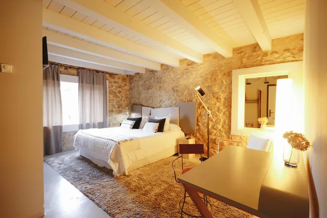 غرفة بسرير مزدوج أو سريرين منفصلين، Hotel Garaiko Landetxea 8/10