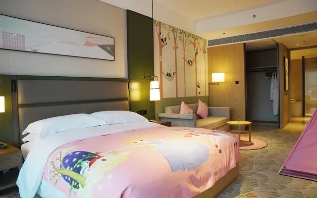 غرفة عائلية بسرير كينج، DoubleTree by Hilton Ya an 3/10