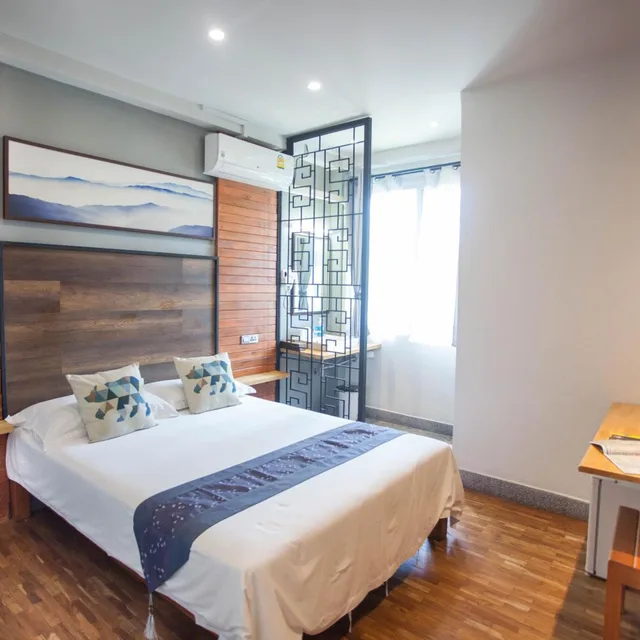 Standard, Double Bed, Building B، Celosia Chiang Mai 2/9