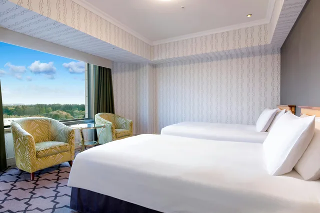 جناح بسريرين منفصلين بغرفة نوم واحدة، Hilton Tokyo Narita Airport 1/1