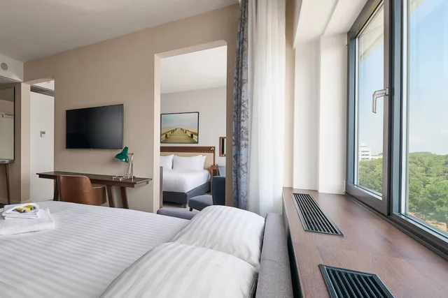 استوديو عائلي بسرير كينج مع أريكة، The Hague Marriott Hotel 1/5