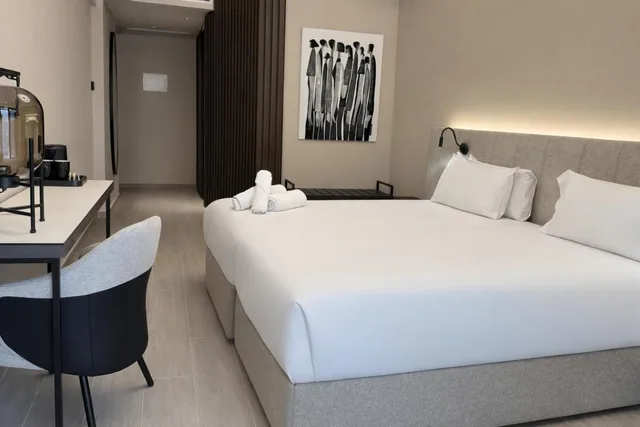 غرفة تنفيذية بسريرين منفصلين بشرفة، Aste Hotel 6/10