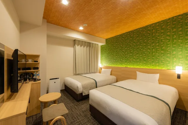 غرفة بسريرين منفصلين، Tosei Hotel Cocone Asakusa Kuramae 1/2