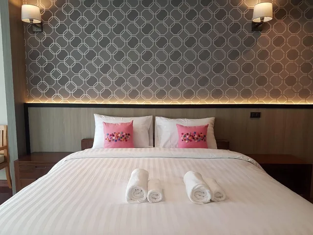 فيلا بسرير كينج بإطلالة على المسبح، Buraphat Resort 1/2