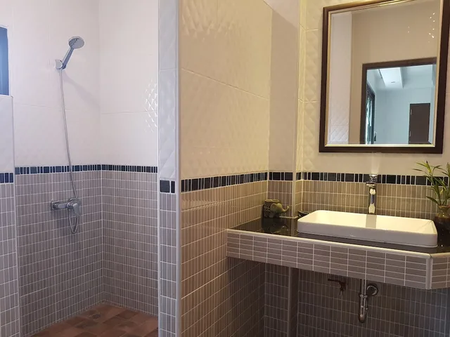فيلا بسرير كينج وسرير فردي بإطلالة على الجبل بمطبخ صغير، Balcony Villa Koh Tao 3/5