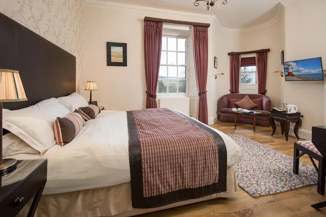 غرفة فاخرة بسرير كينج، Cringletie House Hotel 1/9