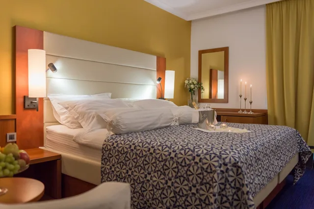غرفة كلوب بريميوم بسرير مزدوج بإطلالة على البحر بشرفة، Ilirija Hotel 10/10