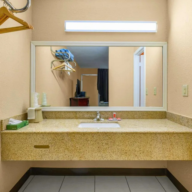 Room, Queen Bed, Exterior Entrance, Smoking, Econo Lodge Decatur South 3/3
