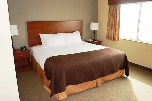 جناح بريميير بسرير كينج بغرفة نوم واحدة، AmericInn by Wyndham Newton 3/5