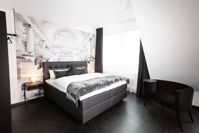غرفة ديلوكس بسرير كوين، Boutique Hotel K7 2/4