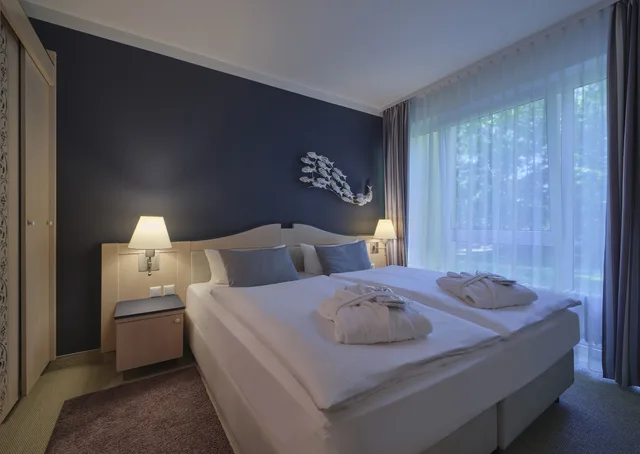 شقة بسرير كوين بغرفتين مع أريكة، Dorint Seehotel Binz-Therme Binz / Rugen 2/7