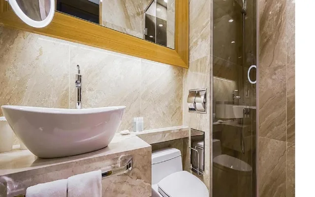 غرفة ديلوكس بسريرين منفصلين بشرفة، Traum Valley Hotel (ex. Jeongseon Grand Intoraon Hotel) 5/6