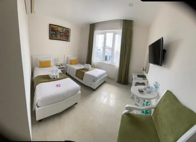 غرفة ديلوكس بسرير مزدوج أو سريرين منفصلين، Hotel La Perle Hue 7/10