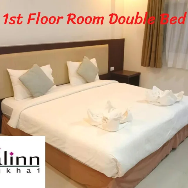 غرفة بسرير كينج بإطلالة على المسبح، Bualinn Resort Nongkhai 6/10
