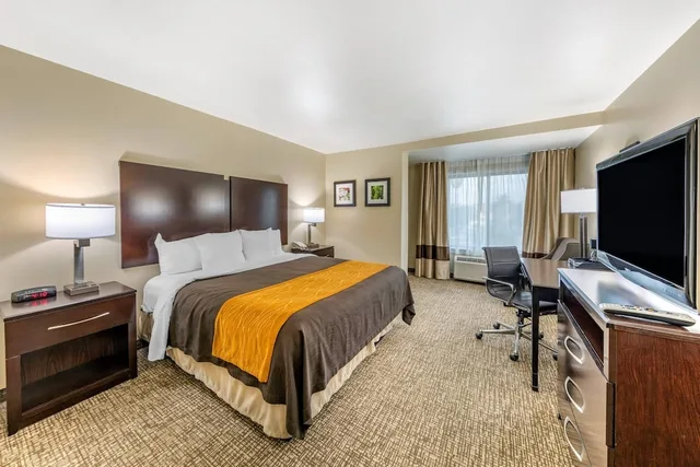 غرفة قياسية بسرير كينج، Comfort Inn & Suites San Bernardino 3/10