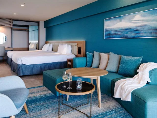 Semi Room, Deluxe, 2 Semi Double Beds, Ocean View, Terrace، AQUASENSE Hotel & Resort 2/2