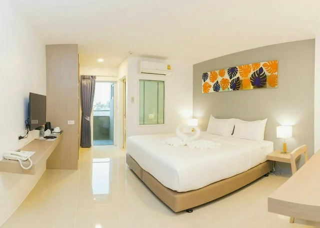 غرفة بسرير كينج، Trat City Hotel 2/4
