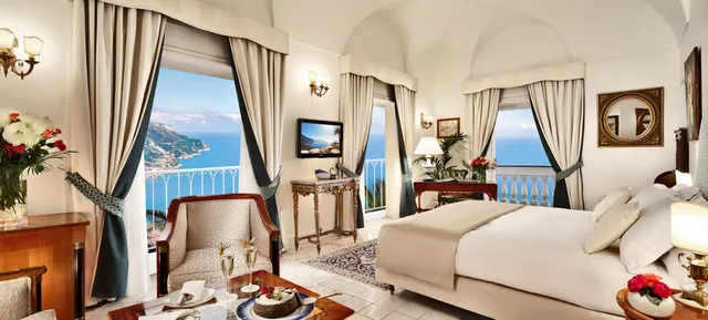 جناح بإطلالة على البحر، Palazzo Avino Preferred Hotels And Resorts 1/1
