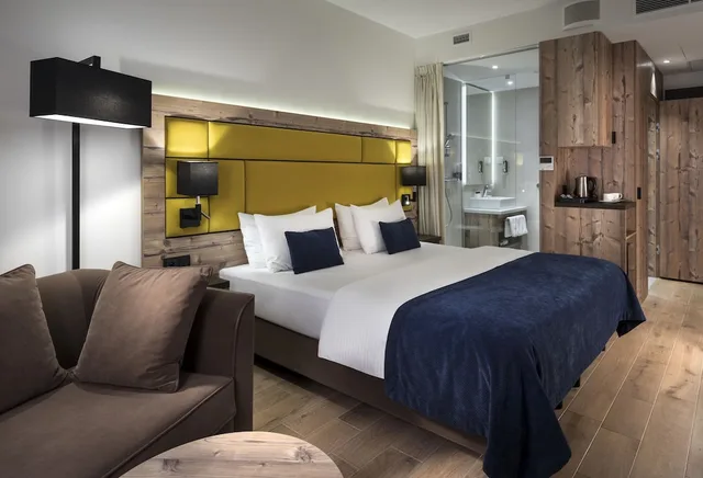 غرفة كومفورت بسرير كوين بإطلالة على البحر، Hotel Sopot 1/4