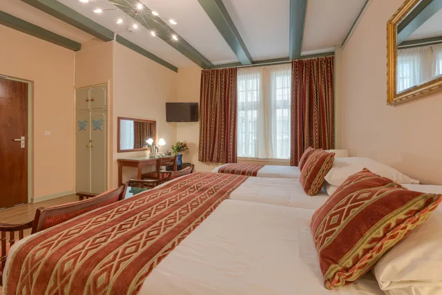 غرفة رباعية بأربعة أسرّة، Hotel Des Arts 1/4
