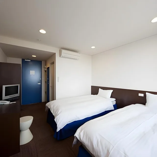 Room, Twin Beds, New Wing, Smoking، Athena Kaigetsu 1/1