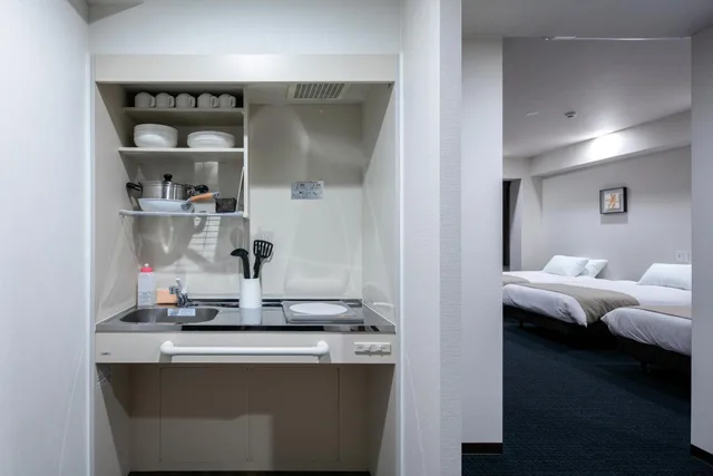 جناح بغرفة نوم واحدة، Randor Residential Hotel Kyoto Suites 9/9