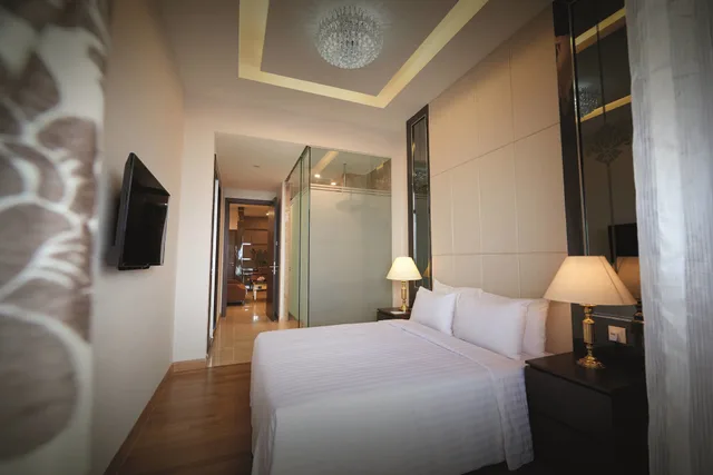 2 Bedrooms, Premier, Residence, Suite, 1 Queen and 1 Single Bed، Dorsett Residences Bukit Bintang Dorsett Kuala Lumpur 2/4
