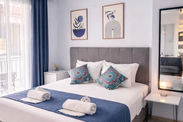 غرفة ديلوكس بسرير مزدوج وسرير فردي، Akman City Hotel 8/10