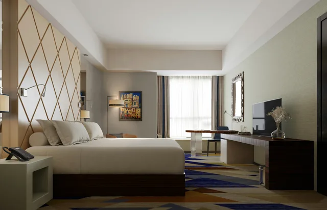 غرفة تنفيذية بسرير كينج، Hilton Amman 3/7
