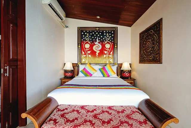 جناح غراند بسرير كينج وسرير كوين بغرفة نوم واحدة بجاكوزي، Sandalwood Luxury Villas Koh Samui 4/7