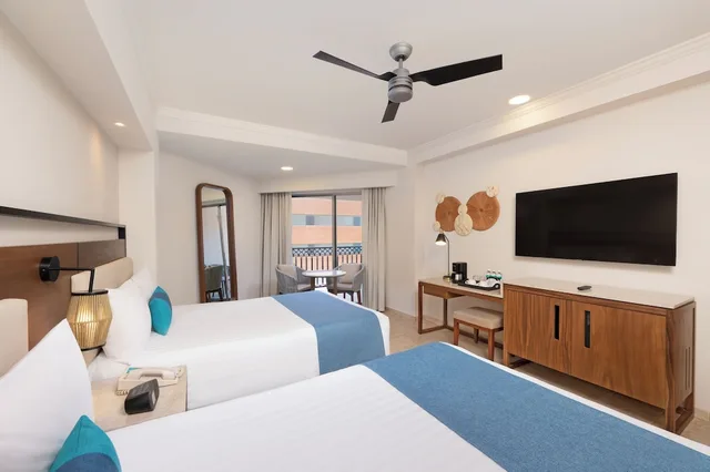 غرفة ديلوكس بسريرين مزدوجين بشرفة، GR Solaris Cancun All Inclusive 1/4