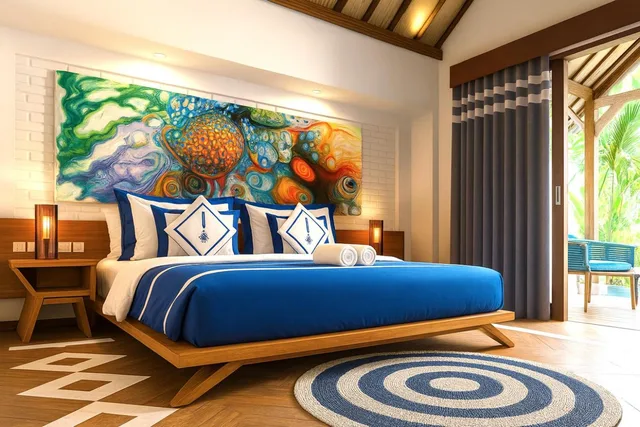 فيلا بغرفتي نوم بمسبح خاص، The White Key Luxury Villas 7/10