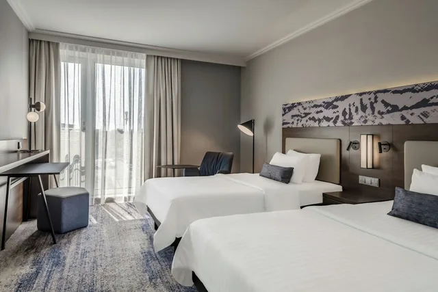 غرفة ديلوكس بسريرين منفصلين، Courtyard By Marriott Linz 2/4