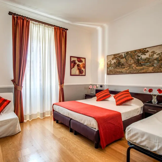 Room, Quadruple, Everest Inn Rome 6/10
