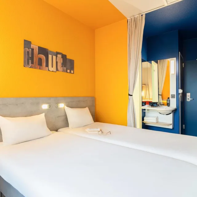 غرفة قياسية بسرير فردي، Ibis Budget Geneve Aeroport 4/10