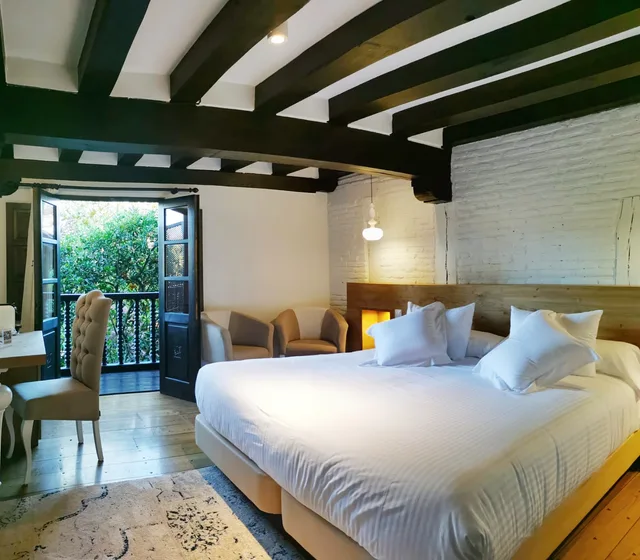 غرفة سوبيريور بسرير مزدوج بشرفة، Casa Del Marques 1/8