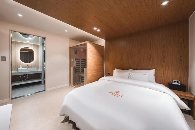 غرفة بسرير مزدوج، Gridt Hotel and Home Gyeongju 2/10