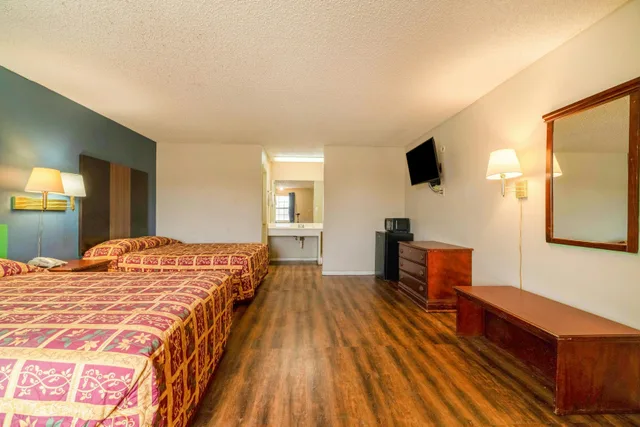 غرفة بسريرين كوين، Executive Inn By OYO Mineral Wells US-180 2/10
