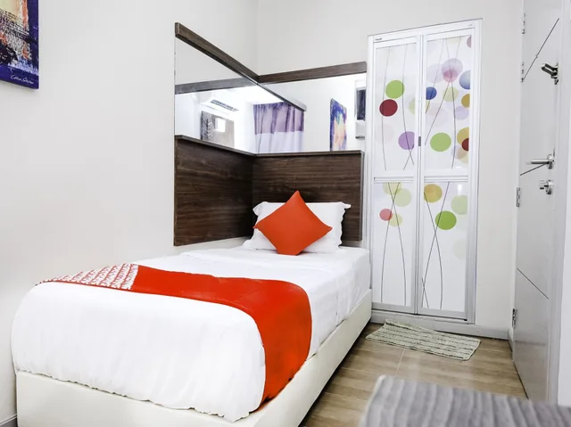 غرفة قياسية مفردة، Oyo 768 Fajar Baru Boutique Hotel 4/7
