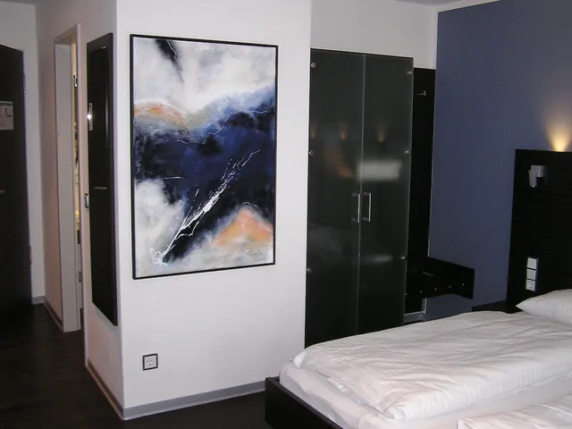غرفة بسرير كوين، Hotel Zur Promenade 1/3