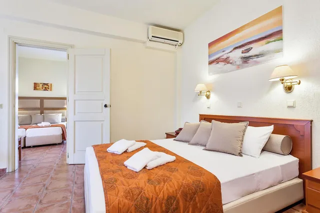 غرفة عائلية بإطلالة على الحديقة بغرفة نوم واحدة، Rigas Hotel Skopelos 2/9