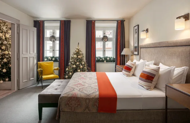 1 Bedroom, Tower, Suite, King Bed، Augustine Hotel Prague 2/3