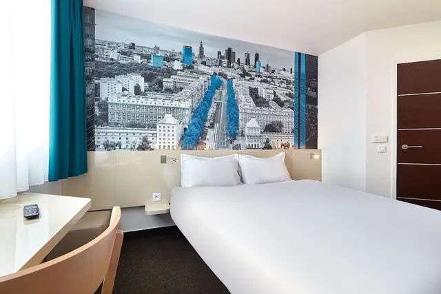 غرفة قياسية بسرير كوين، B&B Hotel Warszawa-Okecie 6/10
