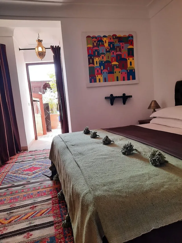 غرفة قياسية بسرير مزدوج، Riad Aubrac 5/10