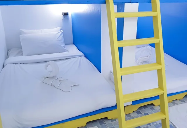 سكن مشترك مختلط بخمسة أسرّة وأسرّة بطابقين، Hua Hin Night Market Hostel 3/5